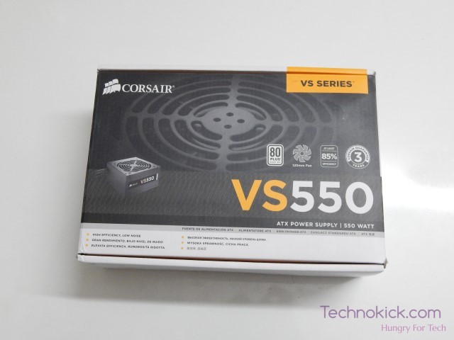 Corsair VS550 Review - Best Budget - TechnoKick