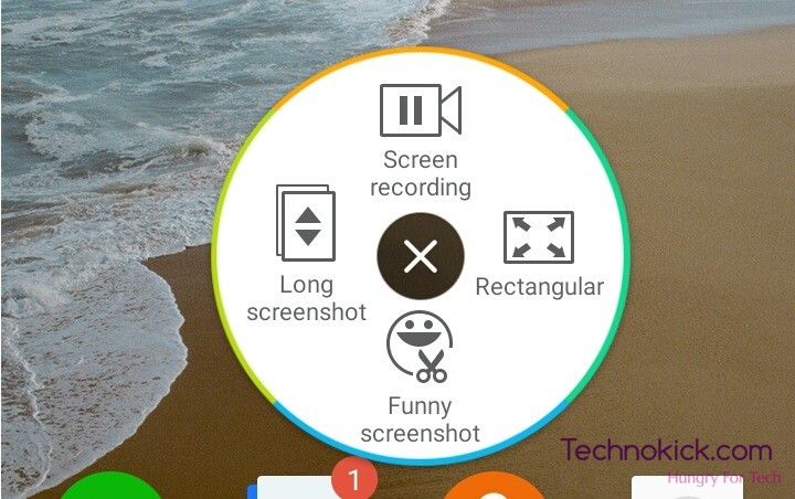 take a screenshot on Vivo V5